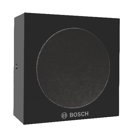 LB8-UM06E Black / F.01U.427.980, 6W, Cabinet loudspeaker, EN54, Bosch