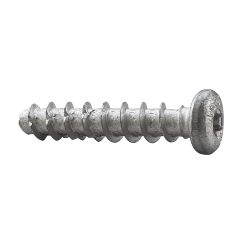 9ZG530BTSPT Concrete screw 6.4x30mm. Ø5 drill. BTS5 - Pan head & TORX recess